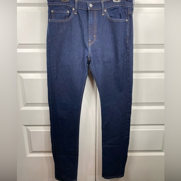 Levis 510 Jeans Relaxed Dark Wash Blue Jeans 34x34 Men’s - Picture 1 of 6